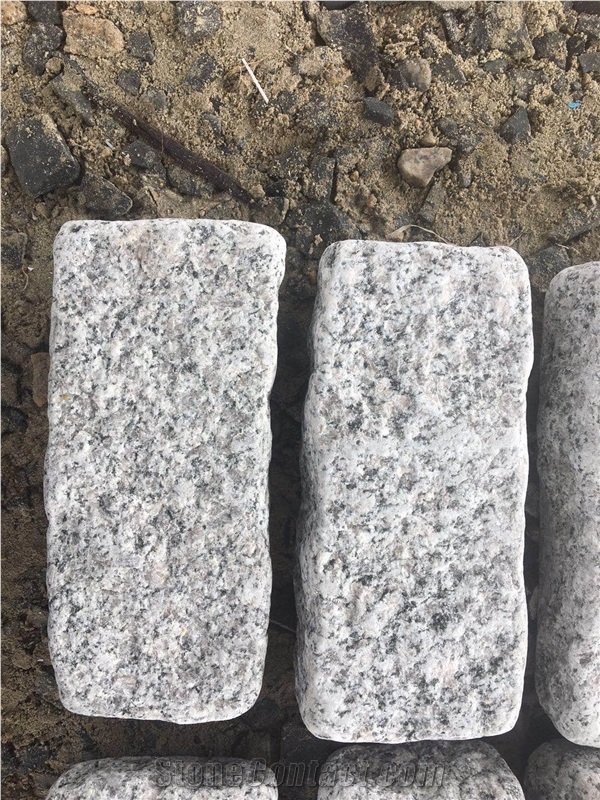G623 ZP Grey Granite Cobble Stone Paver Exterior