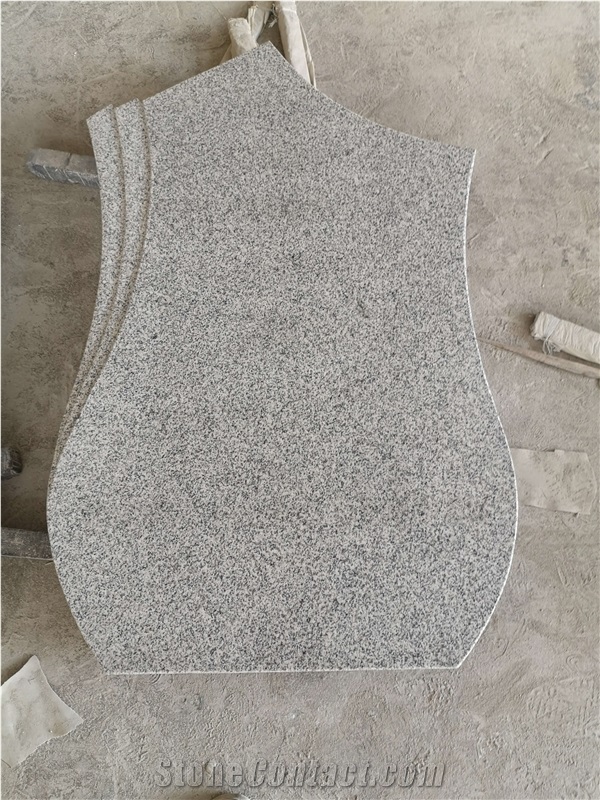 Headstone Granite Grey G603 Granite Romania Style