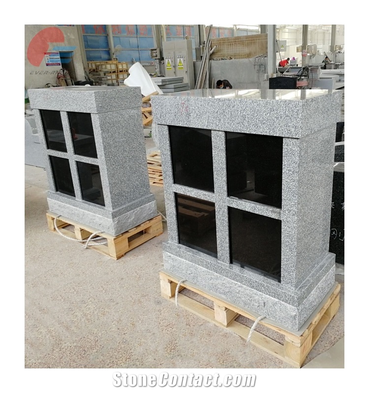 4 Niche Imperial Grey(Barre Gray) Columbarium With Channel