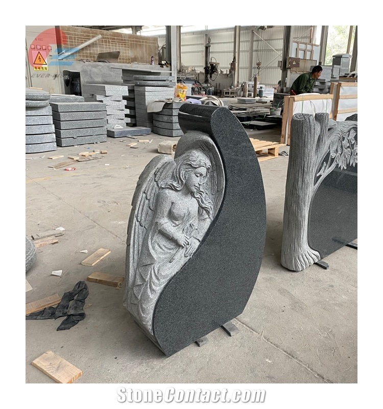 Factory Price Granite Headstones And Monuments For Cemetery