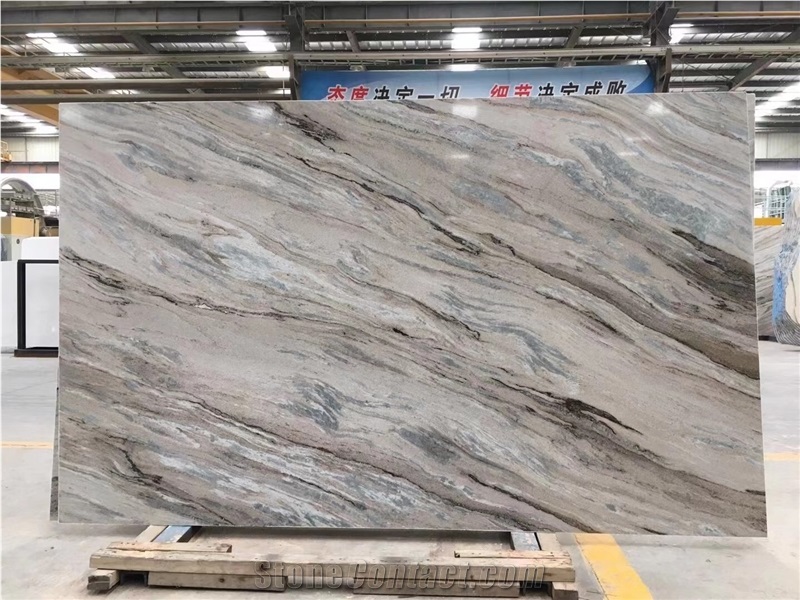 HOT!! Waterfall Blue Wave Marble