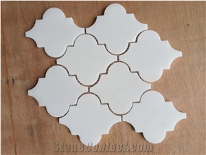 Pure White Marble Mosaic Tiles