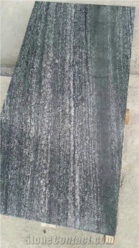 Shanshui Grey Granite-Flamed Tiles