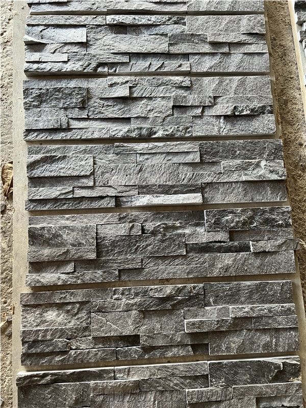 Slate Wall Cladding Panels, Stacked Stone Veneer