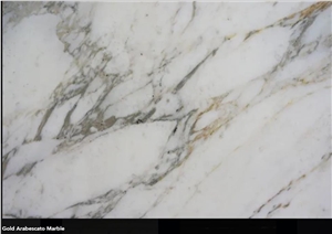 Arabescato Gold Marble Slabs, Tiles