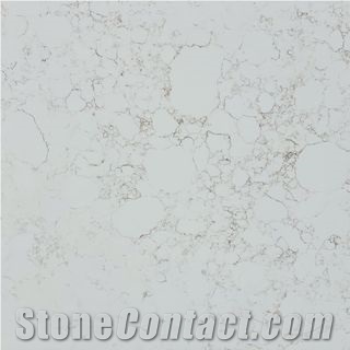 Artificial Pearl White Quartz, Engineered Stone