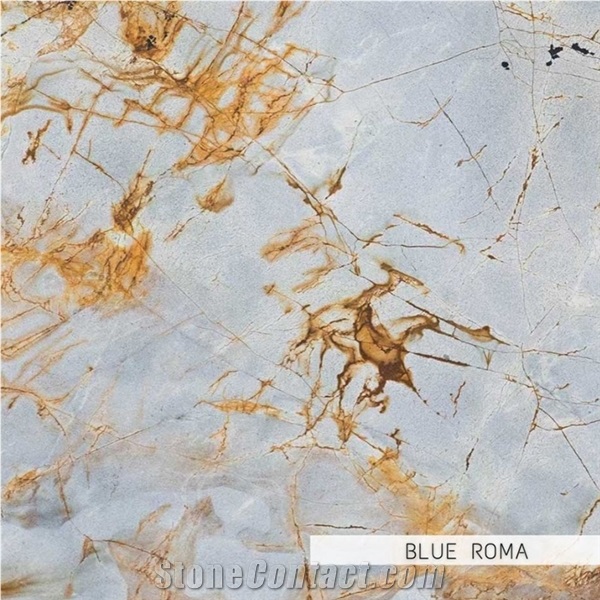 Blue Roma Quartzite Slabs