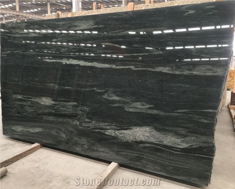 Olive Green Granite Slabs
