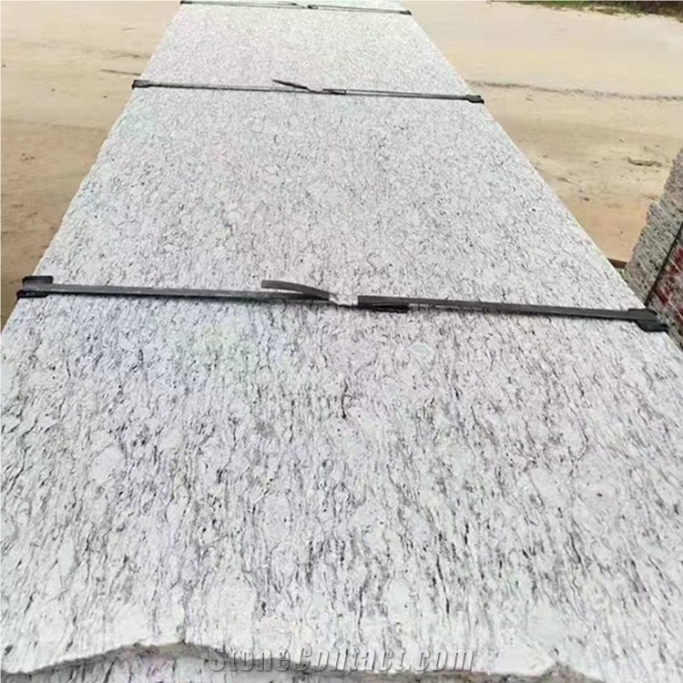White Wave Grey Granite Slabs