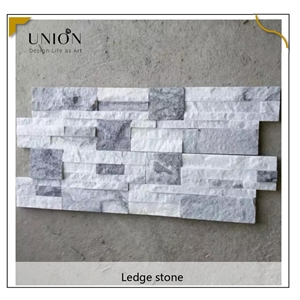 UNION DECO Natural Stacked Stone Panel Wall Ledge Stone