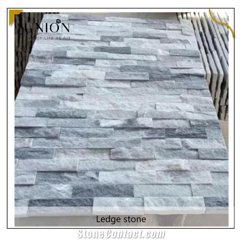 UNION DECO Natural Stone Cloudy Grey Quartzite Cladding Tile