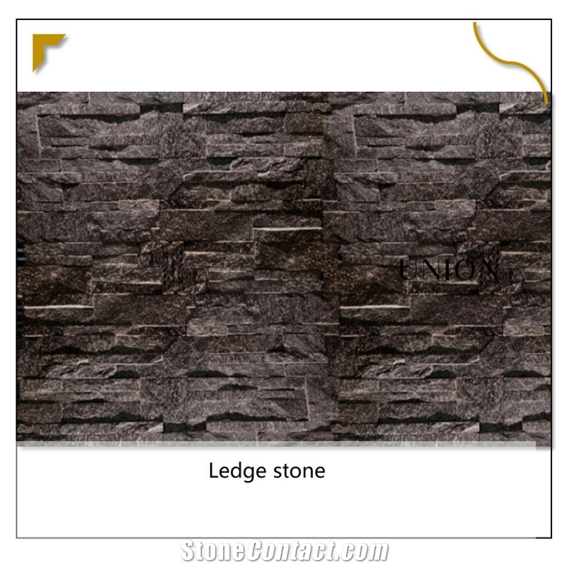 UNION DECO Stacked Stone Panel Quartzite Stone Wall Cladding