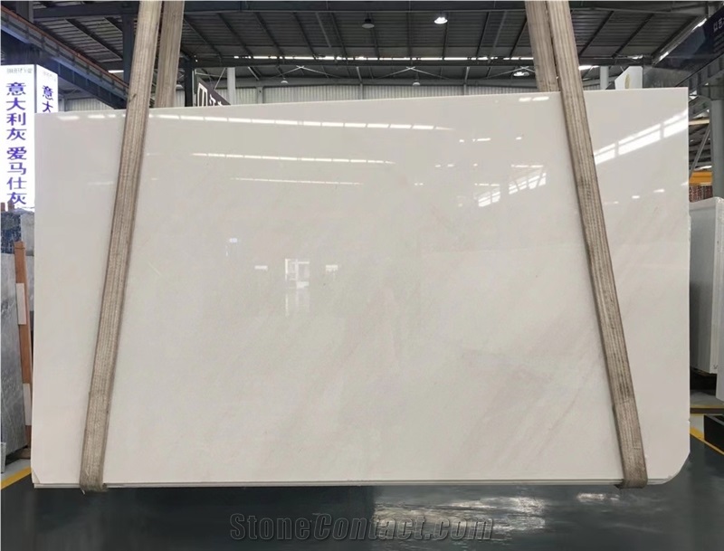 North Macedonia Sivec White A2 Marble Large Slabs
