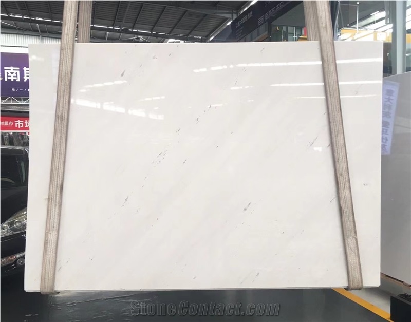 North Macedonia Sivec White A2 Marble Large Slabs