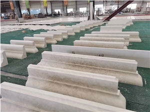 Agarwood Beige Marble Skirting Border Decos Ogee Molding