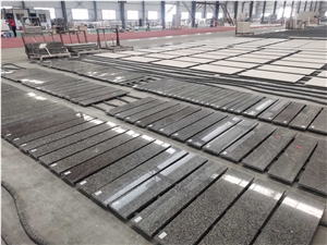 China Coffee Brown Granite Stone Steps