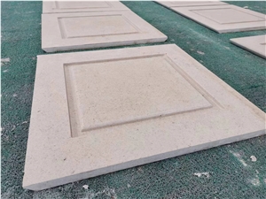 German Beige Limestone Interior Wall Decor Panels