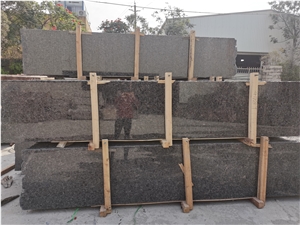 Tan Blue Granite Slabs & Floor Tiles