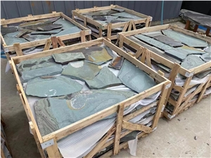Tianjin Blue Slate Crazy Tiles
