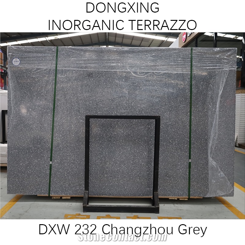 DXW232 Changzhou Grey Stone Sculpture Cement Terrazzo