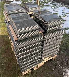 Black Granite Slant Monument