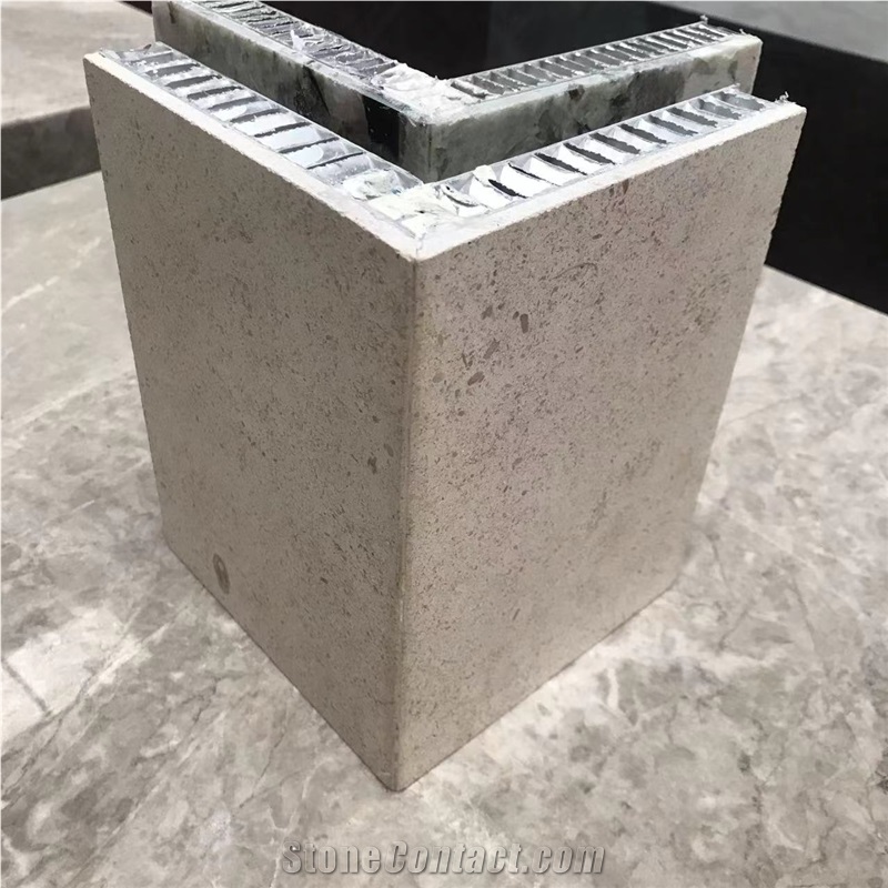 Stone Honeycomb Panels Corner Return