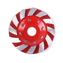 100MM Stone Diameter Diamond Grinding Wheel Turbo Cup Wheel