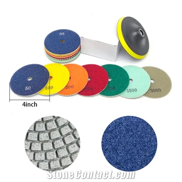 Diamond Polishing Pads Granite Marble Grinding Stone Tools