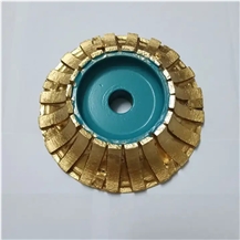 Stone Shape Of Diamond Profile Wheels For Granite Edge