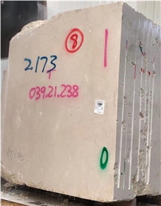 Cream Marfil Beige Marble Block