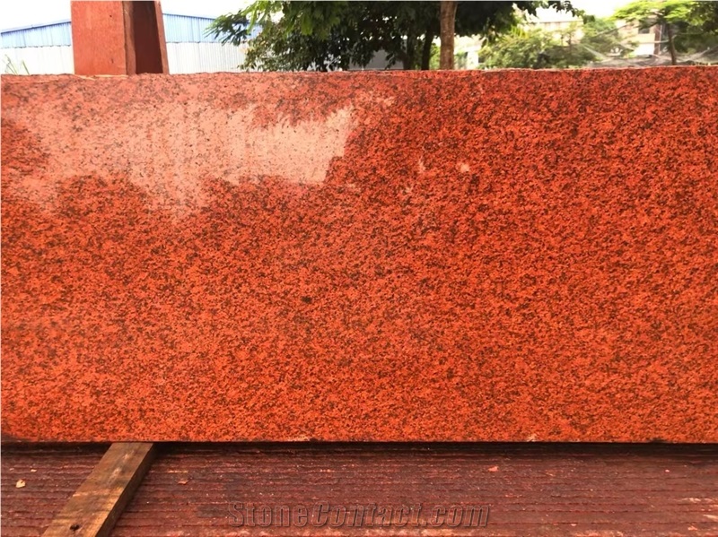 Hot Sale Dyed Red Granite