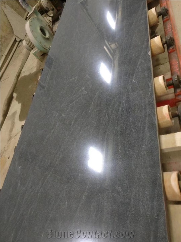 Jet Mist Granite Slab Tiles Flooring