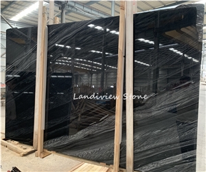 Black Tempest Quartzite Slabs For Wall And Floor