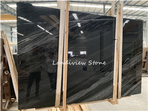 Dark Grey Quartzite New Black Tempest Slabs For Kitchen