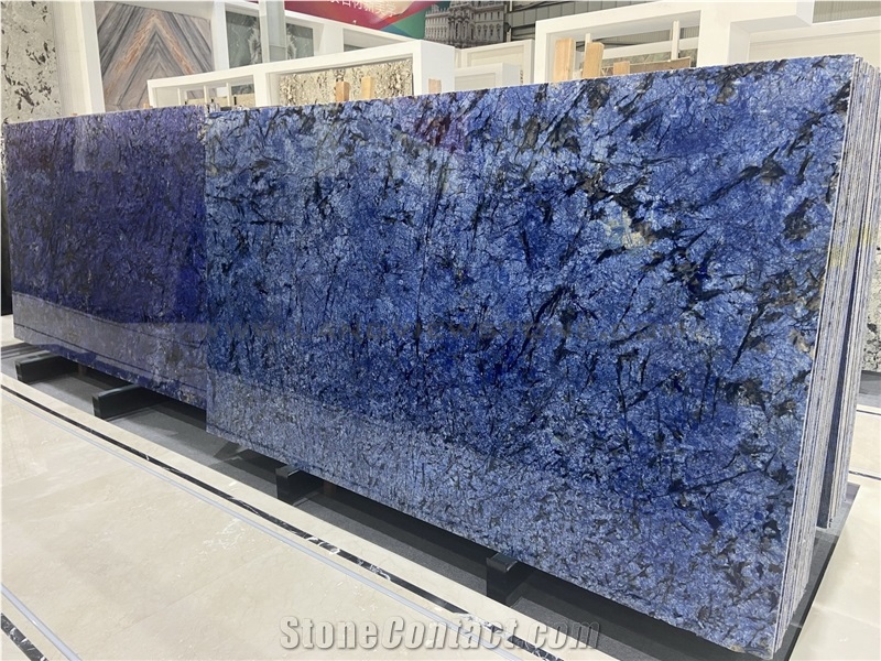 New Splendor Blue Granite Slabs