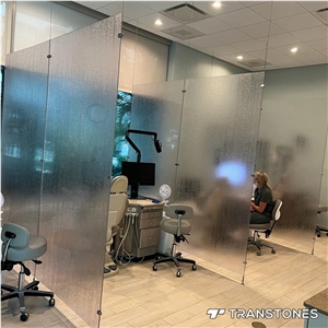 Screen & Room Divider Backlit Acrylic Sheet Raindrops Effect