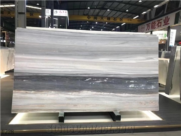 Blue Sands Marble Palissandro Slab In China Stone Market