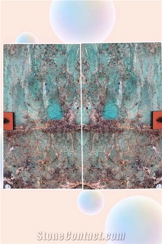 Brazil Tiffany Blue Quartzite Small Slabs For Kitchen Design