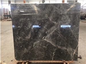 China Silver Sable Marble 1.8Cm Polished For Project Slabs