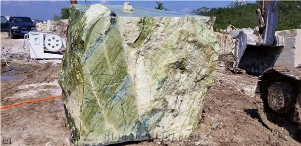 China Verde Pavone Green Marble Slabs Tile 1.8Cm Polished