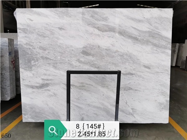 Greece Jazz White Marble Large Slabs For Wet Room Design