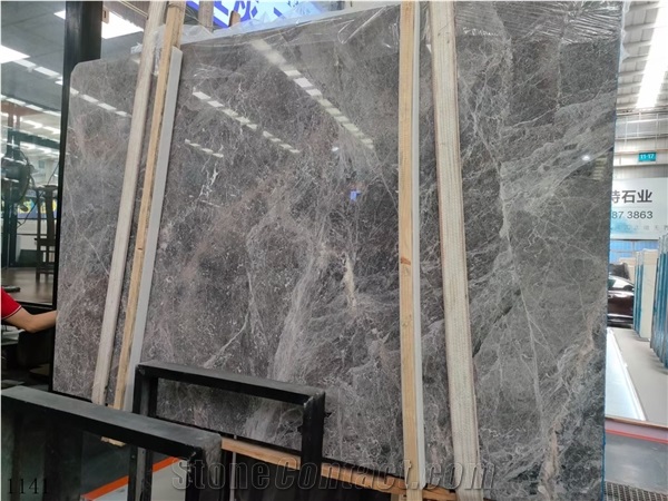 Wholesale Best Quality Aosta Ash Grey Color Hermes Grey Marble Tile from  China 