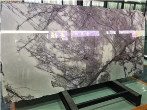 Incense Plum Marble Slabs Lilac Stone