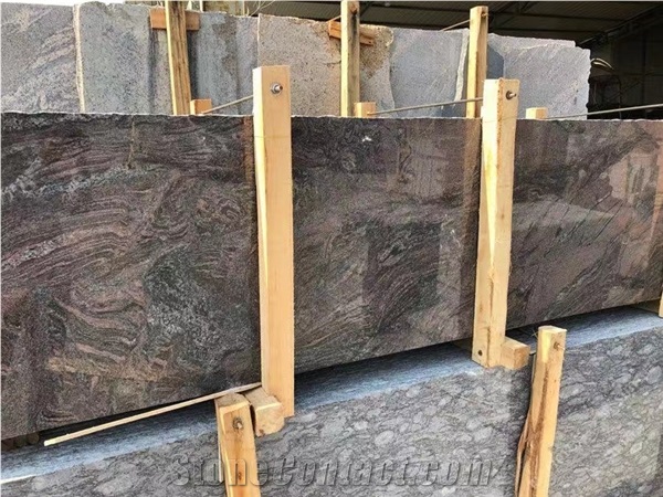 India Paradiso Bash Granite Slab Tiles
