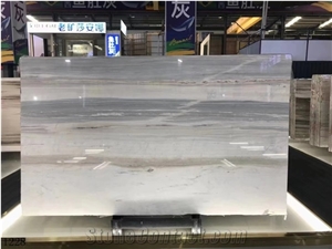 Italy Blue Sands Wave Palisandro Bluette Big Polished Slab