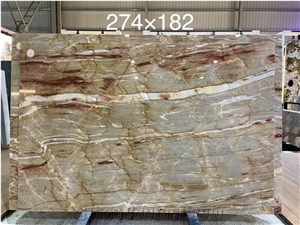 Nacarado Quartzite Van Gogh Aurora Dorado Polished Big Slab