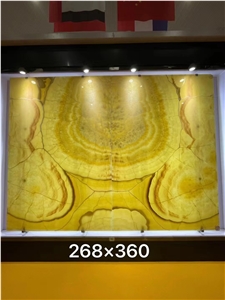 Orange Onyx Bojnord Onix Onice Nuvolato Extra Slab Tile