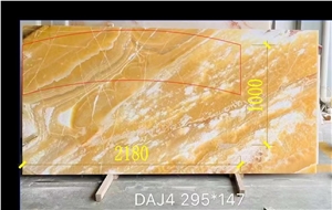 Orange Onyx Nuvolato Extra Ersia Arancio Slab