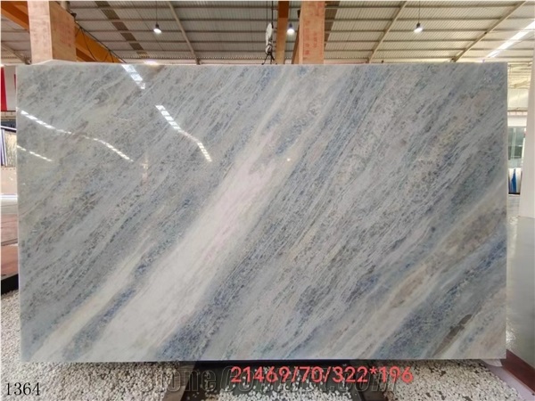 Yunnan Crystal Blue Marble Slab