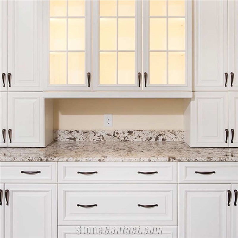 Nice Pattern Alaska White Granite Kitchen Countertops